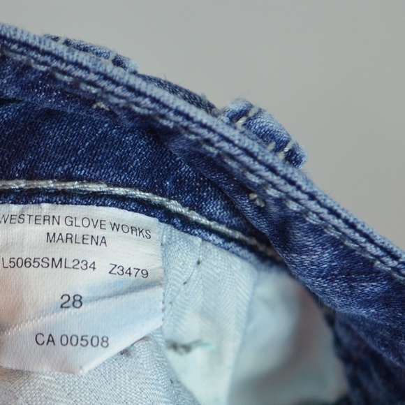 Silver Jeans Shorts Bermuda Denim size 28 - Picture 4 of 5